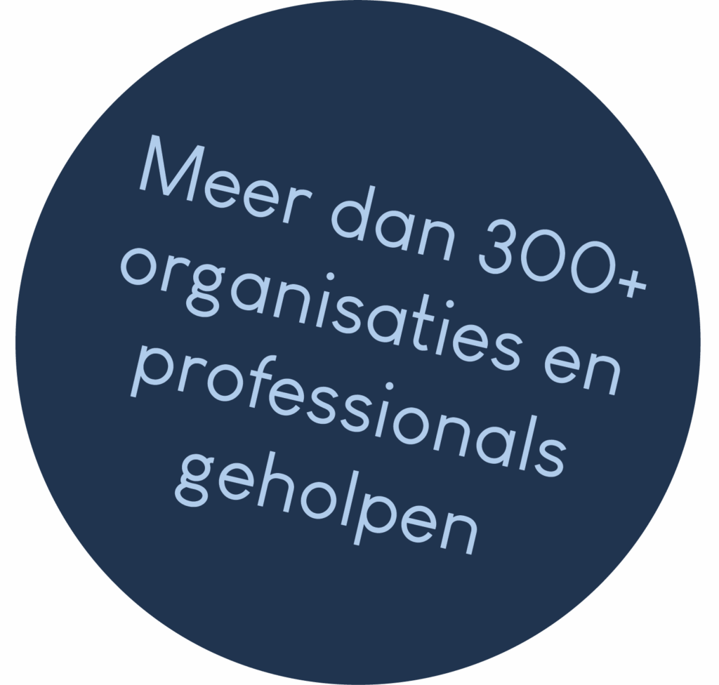 home sticker, Frenq heeft meer dan 300+ organisaties en professionals geholpen
