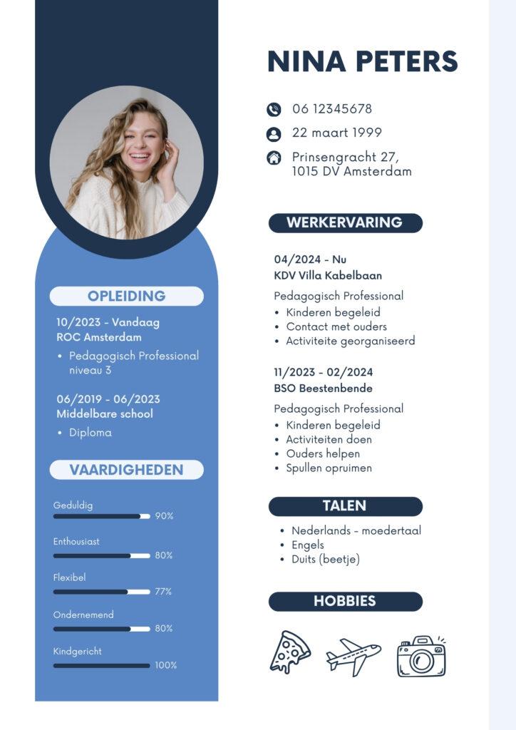 Geen goede CV